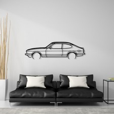 Ford Capri MK3 Wandkunst aus