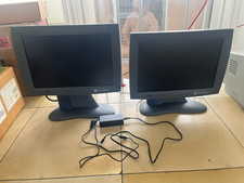 sgi Silicon Graphics 1600SW flat panel x2