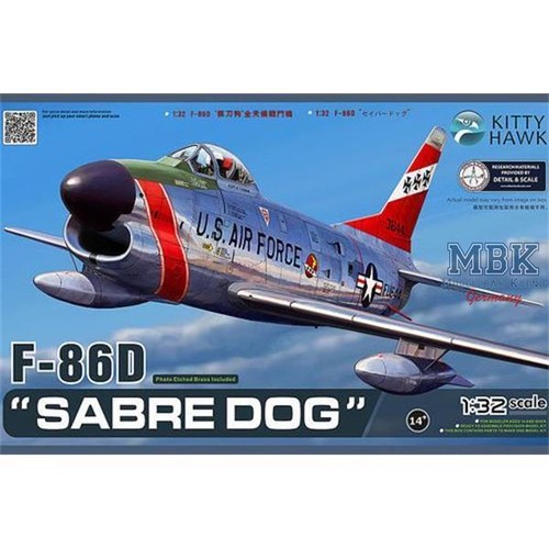 Kitty hawk kh32007 86d sabre - kitty,