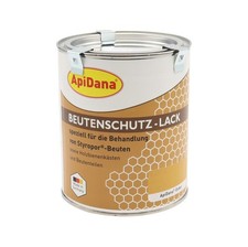 Beutenschutz Lack 750 ml ockerbraun Apidana Bienenbeute Lasur Imkerei Imker