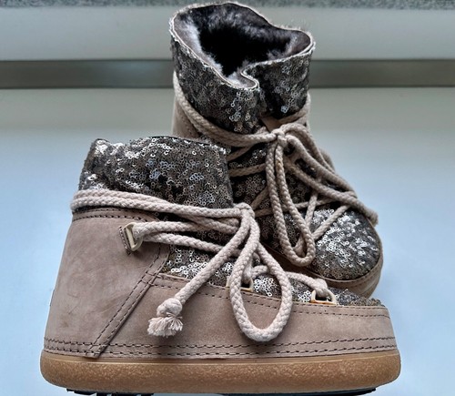 Ikkii boot taupe lammfell - 37,