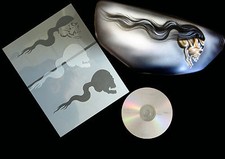 Airbrush Schablone Step by