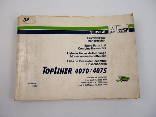 Deutz fahr topliner - topliner, 4075