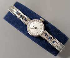 Luxus 835 Silber Damenuhr 17