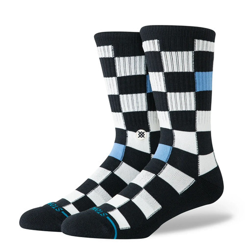 Stance chef check - stance, crew-socken