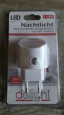 ✨️ Nachtlicht Steckdose  Bewegungssensor und Dämmerungssensor 360° Nachtlampe1 W