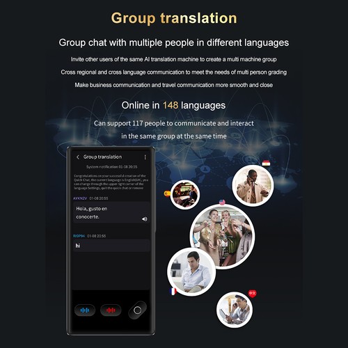 Language translator device 148 - translator,