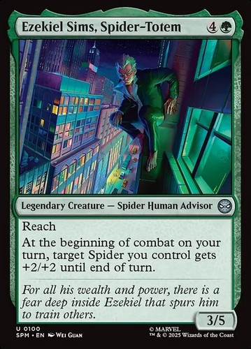 Ezekiel sims spider totem - ezekiel,