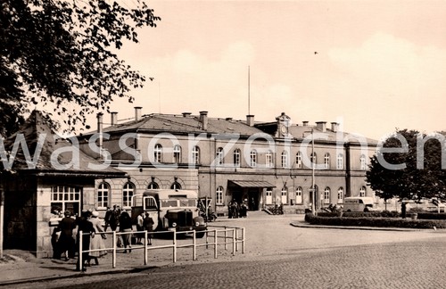 Foto löbau bahnhof mitropa - ak,
