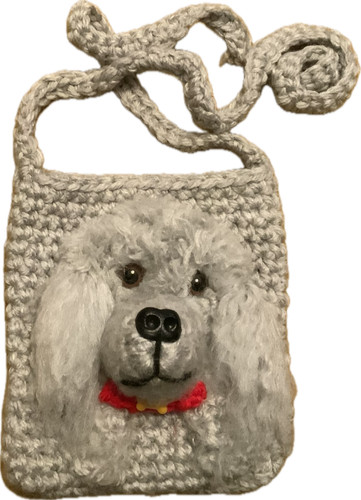 Pudel hund gassi tasche - pudel,