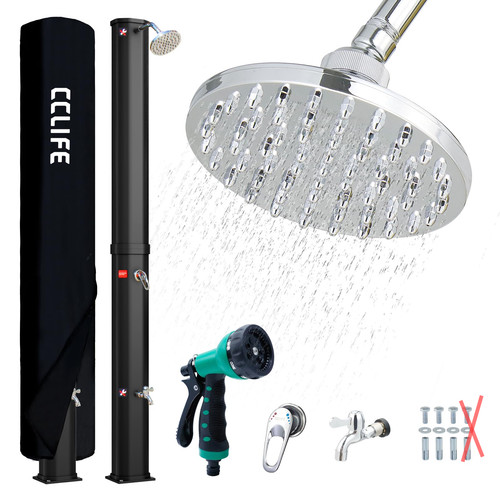 Cclife solar shower 40l - cclife,