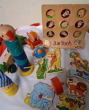 Holzspielzeug Konvolut Lernspielzeug ,HABA, Brio, u.a.
