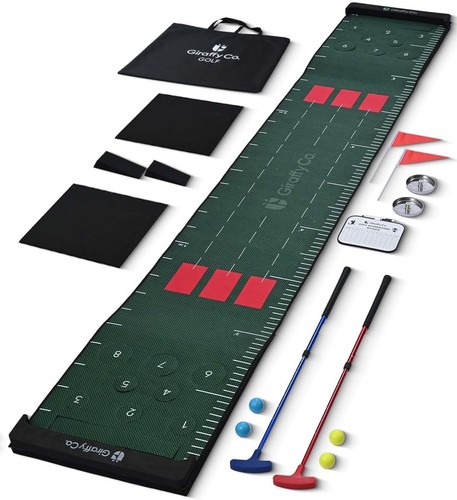 Golf puttingmatte set - golf,