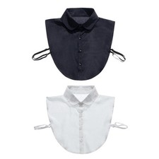 Damen Kunstkragen Abnehmbarer