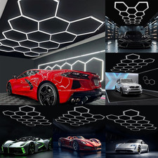 14er-set Hexagon LED Lampe