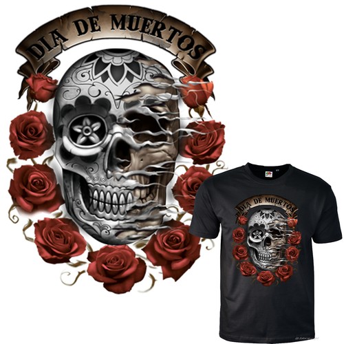 Shirt tattoo dia - t-shirt, de