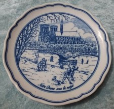 Hutschenreuther Wandteller Sammelteller Pierre Laforest Notre Dame 