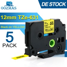 Schriftband TZe-231 12mm 9mm