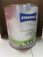 Standox Standocryl 2K Mischlack 533 Oxidrot / Red Oxide  3,5 Liter Dose