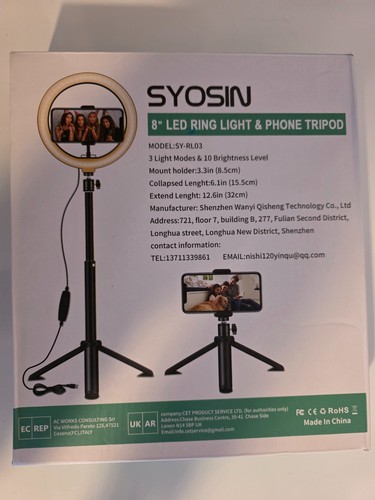 Led ringlicht mit stativ - led,