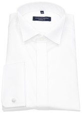 Casa Moda Hemd Comfort Fit Kläppchenkragen verd. Knopfleiste weiß - ohne OVP