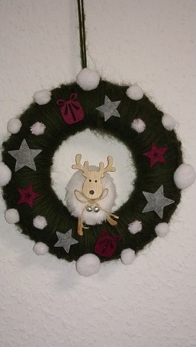 Adventskranz türkranz filz - türkranz,