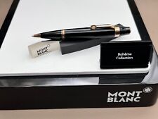 MONTBLANC Boheme Marron Kugelschreiber Rosè vergoldet brauner Topas Stein Full