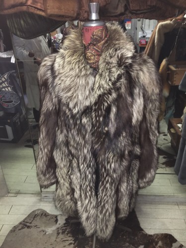 Damen pelz silberfuchs - damen,