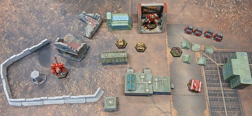 Battletech gelände set 6mm - battletech,