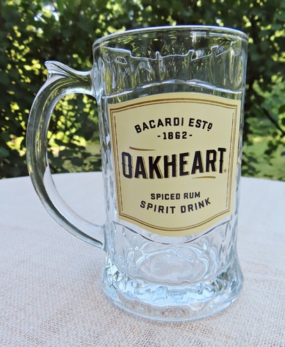 Bacardi oakheart rum glas krug - oakheart,