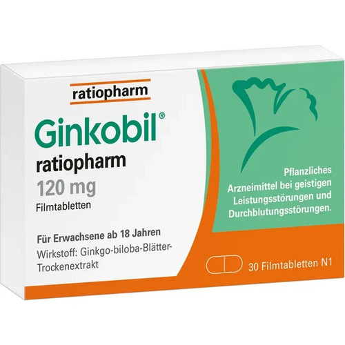 Ginkobil ratiopharm 120mg mit
