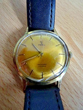 Vintage 60er Jahre Herren Armbanduhr - YEMA - Schweizer Handaufzugsuhr