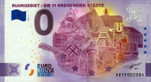 Null euro schein ruhrgebiet - euro,