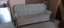Wohnzimmersofa Zweier und Dreier gebraucht Sitzhöhe 44 Cm, 190 Cm Lang