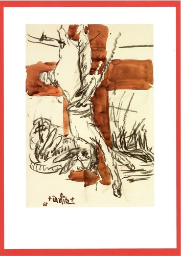 Kreuz mann baum abwärts - kreuz,