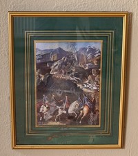 Schönes altes wandbild - altes,