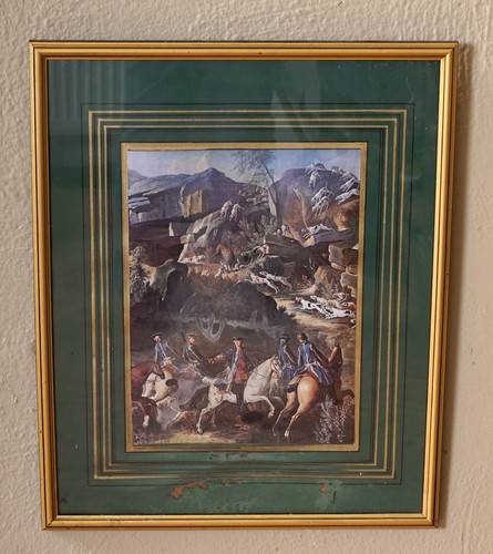 Schönes altes wandbild mit - altes,