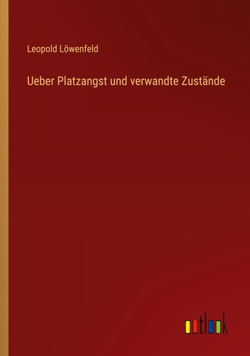 Ueber platzangst und verwandte - ueber,
