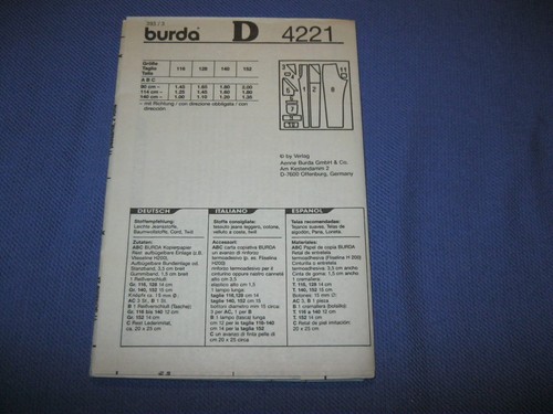 Burda kinder mehrgrößen - burda,