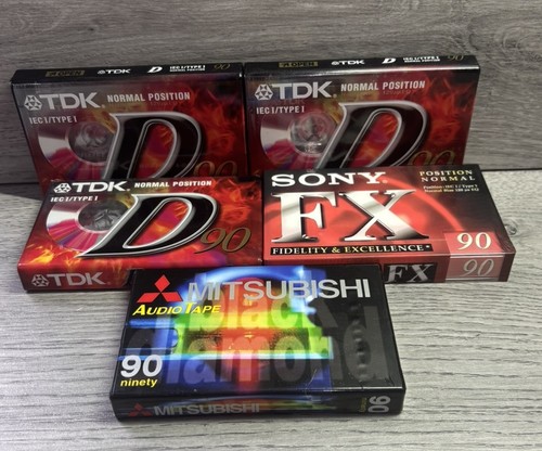 Blank audio cassette tape - blank, 5
