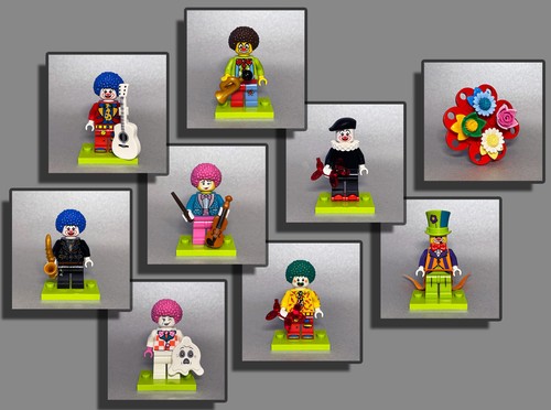 Lego figuren clown - clown, party