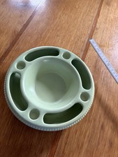 Jasba Keramik Adventsschale 50 Jahre Vintage Mintgrün Weihnachten