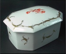 Art deco deckeldose seyfried - deckeldose,