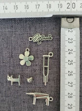 4 Anhänger 2 Motivperlen divers