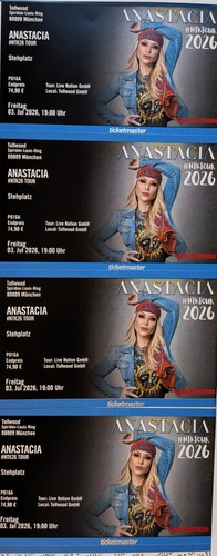 Tickets anastacia münchen - 1-4,