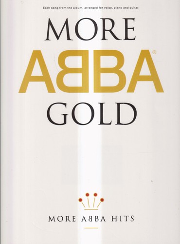 Noten more abba - abba, gold,