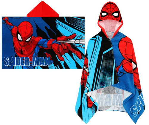 Marvel spider man poncho - marvel, spider-man