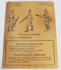 1944 Wehrmacht Flugblatt