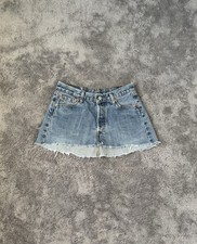 Levi’s 501 Jeansrock Vintage Cutoff W28 (EU 36) High Waist Raw Hem
