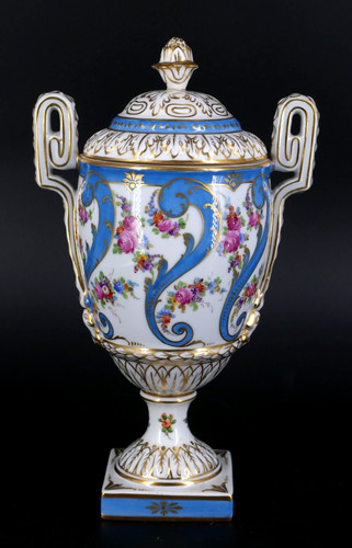 Sachsen porzellan figur - sachsen, vase